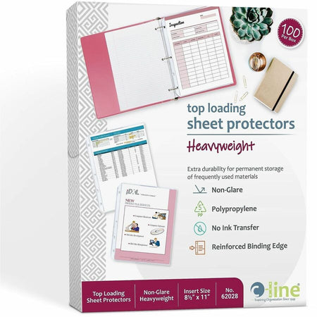 C-Line Poly Top-loading Sheet Protectors - Alternate-Image1