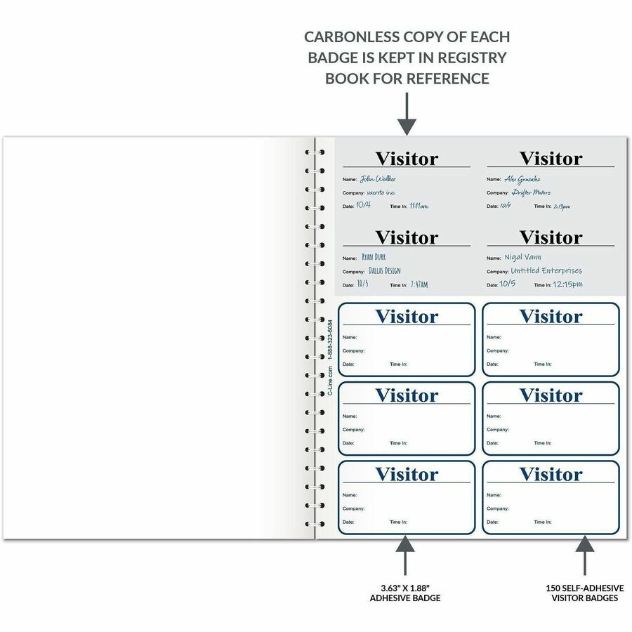 C-Line Registry Log Visitor Badges - Alternate-Image4