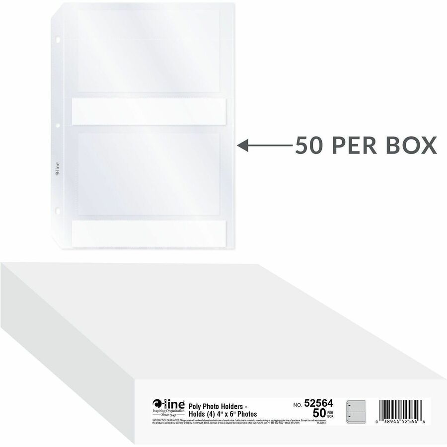 C-Line Ring Binder Photo Storage Pages - Alternate-Image1