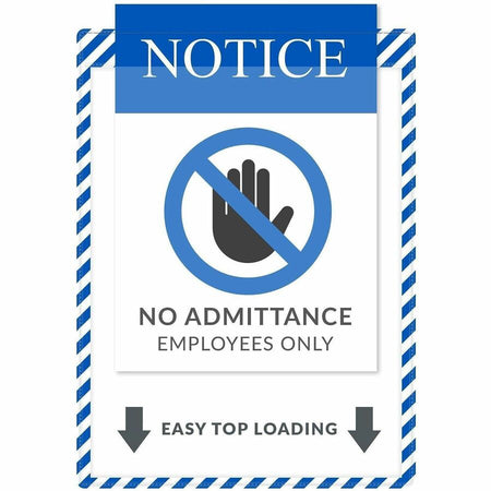 C-Line Safety Striped Shop Ticket Holders - Alternate-Image5