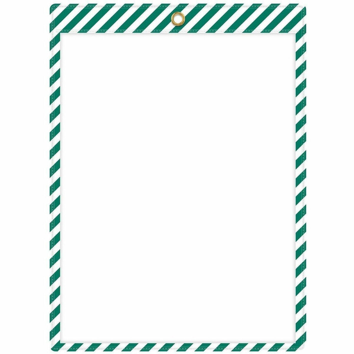 C-Line Safety Striped Shop Ticket Holders - 1500