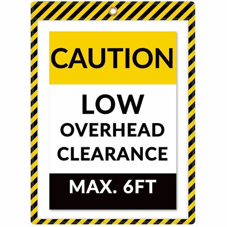C-Line Safety Striped Shop Ticket Holders - Alternate-Image6
