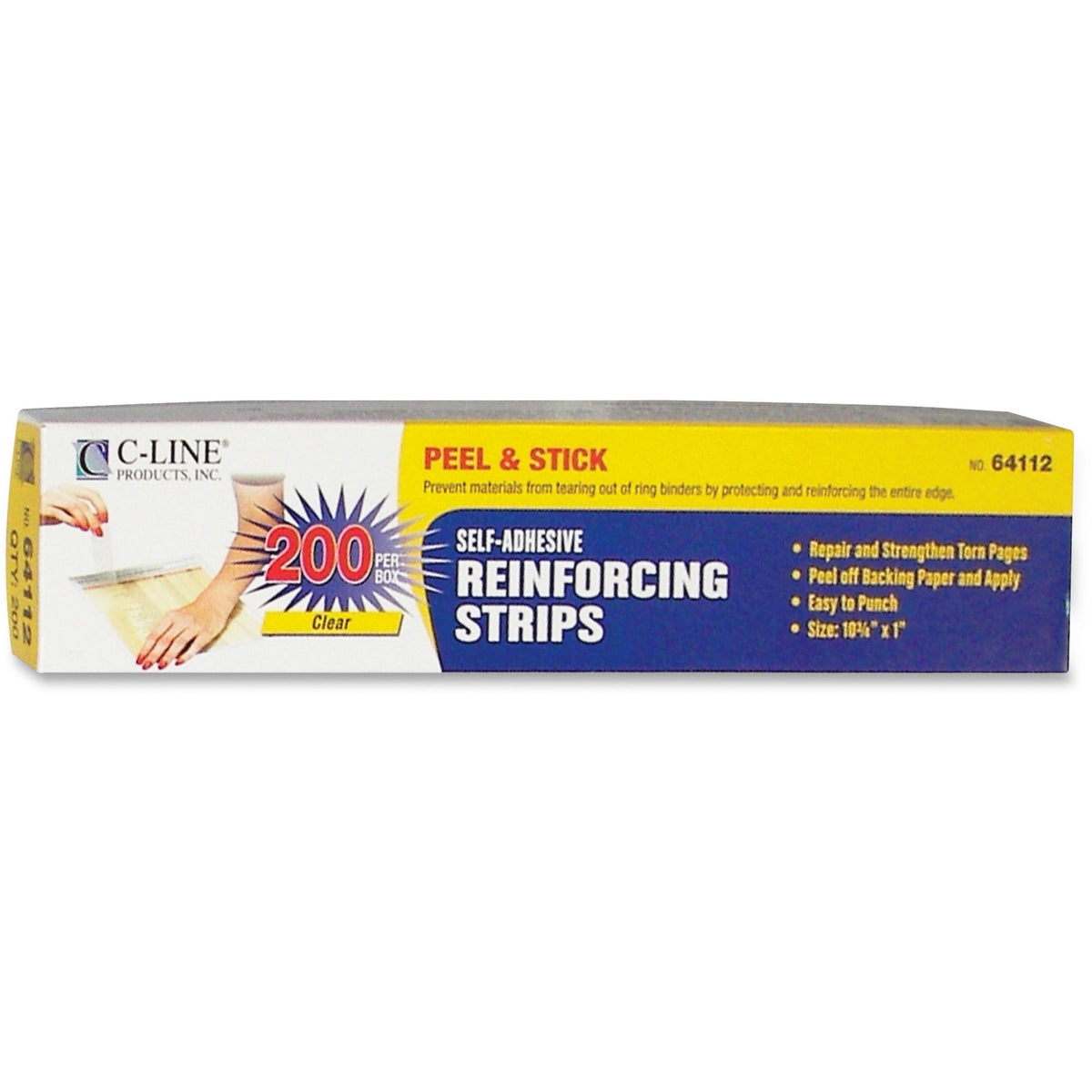 C-Line Self-Adhesive Reinforcing Strips - 2000