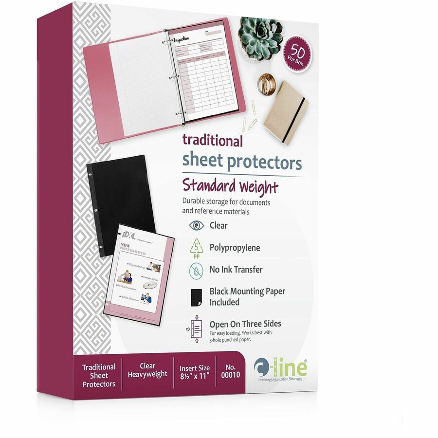 C-Line Sheet Protectors - Alternate-Image1