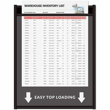 C-Line Shop Ticket Holders - Stitched - One Side Clear - 11" x 14" - Alternate-Image5