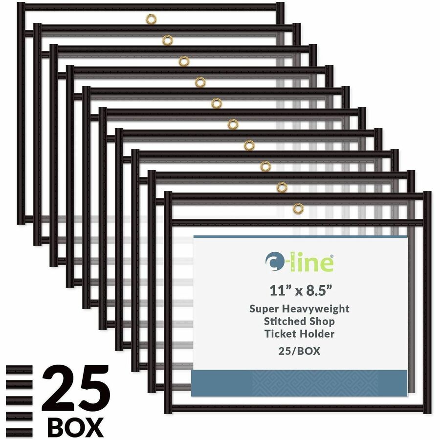 C-Line Side Load Stitched Shop Ticket Holders - Alternate-Image3