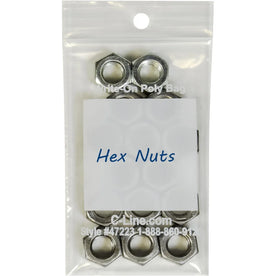 C-Line Small Parts Bags: 3x2 Clear Poly - Multipurpose - 1000/ Carton - Storage Pouches