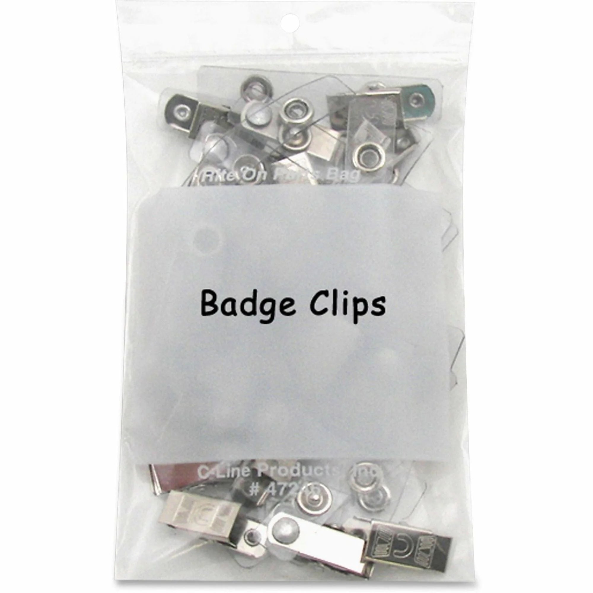 C-Line Small Parts Bags: 6x4’’ Zipper Closure 2 mil - 1000/Carton - Storage Pouches