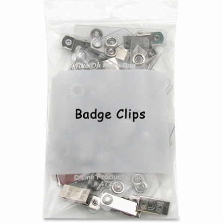 C-Line Small Parts Bags: 6x4’’ Zipper Closure 2 mil - 1000/Carton - Storage Pouches