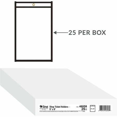 C-Line Stitched Vinyl Shop Ticket Holders - Alternate-Image1