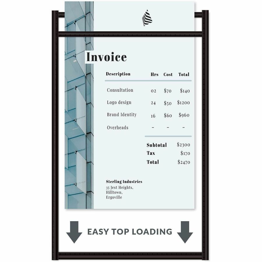 C-Line Stitched Vinyl Shop Ticket Holders - Alternate-Image5