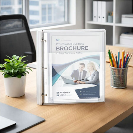 C-Line Super Capacity Sheet Protector with Tuck-in Flap - Alternate-Image2