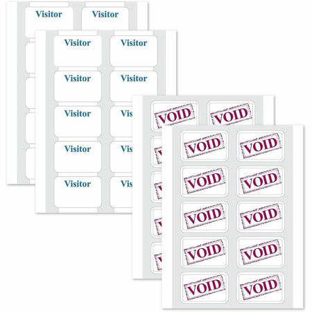 C-Line Time's Up! One-day Visitor Name Badges - 1500