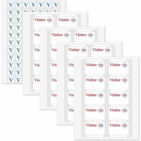C-Line Time's Up! Peel & Stick Name Badges - 1500
