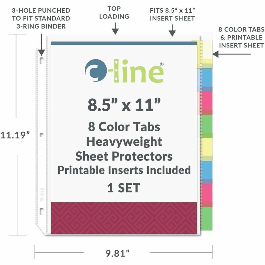 C-Line Top-Loading Sheet Protectors - Alternate-Image4