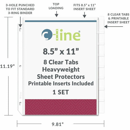 C-Line Top-Loading Sheet Protectors - Alternate-Image4