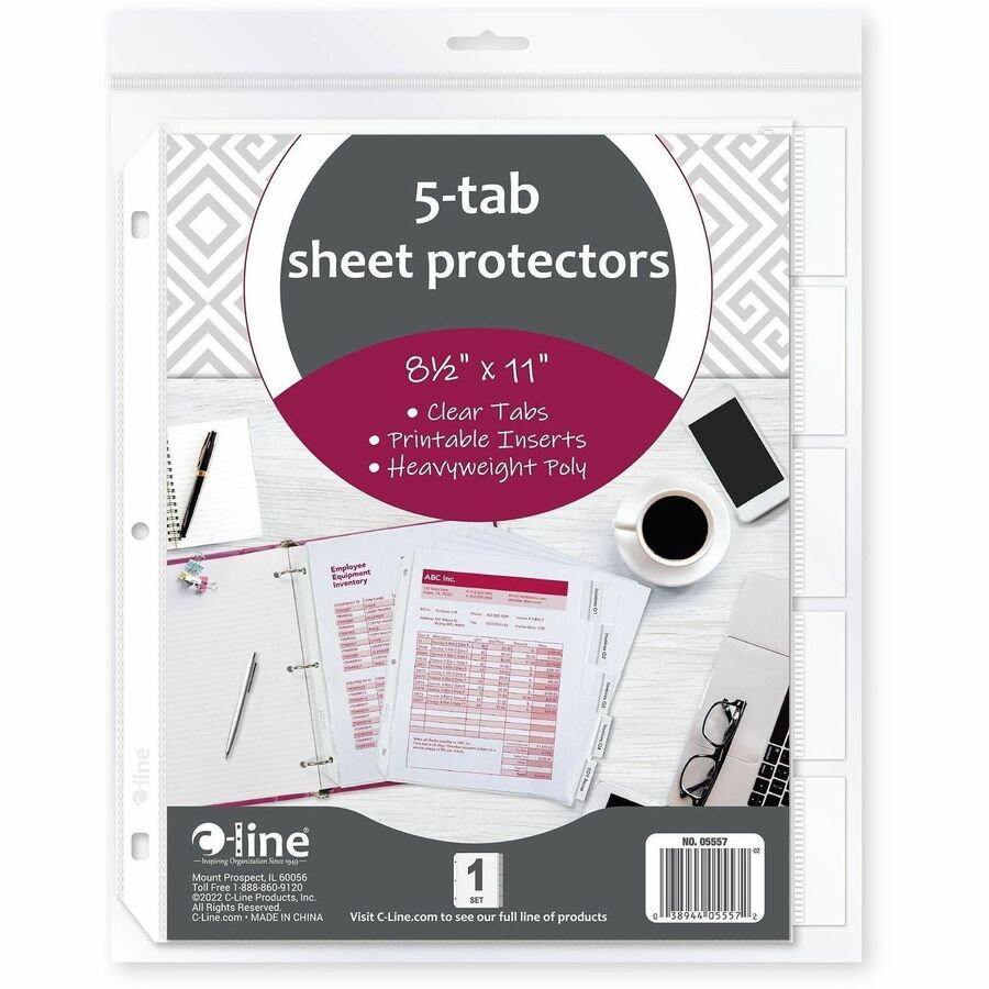 C-Line Top-Loading Sheet Protectors - Alternate-Image1