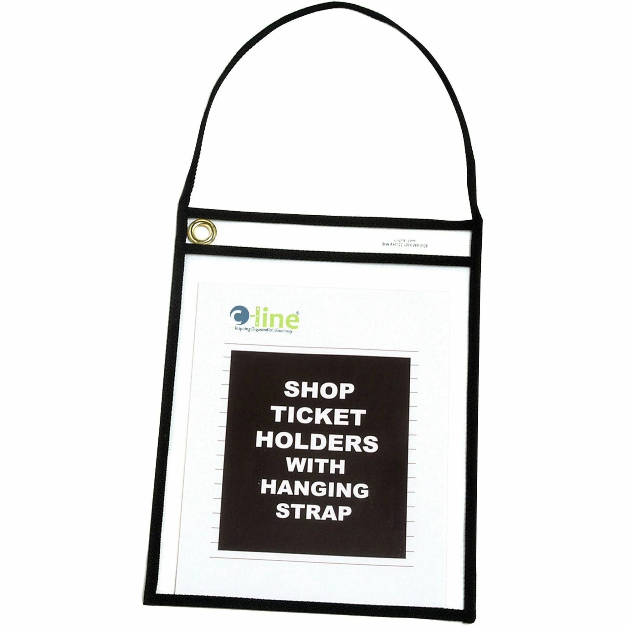 C-Line Vinyl File Pocket: 9’’ x 12’’ Clear Heavy Duty Pockets - Sheet Protectors
