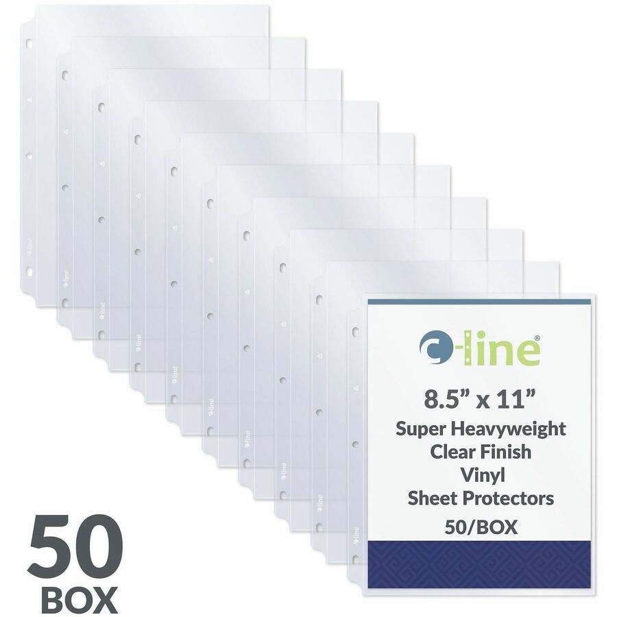 C-Line Vinyl Top Loading Sheet Protectors - Alternate-Image5