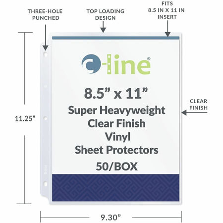 C-Line Vinyl Top Loading Sheet Protectors - Alternate-Image4