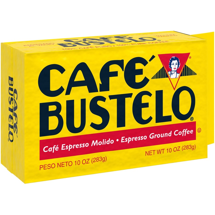 Café Bustelo® Ground Espresso Coffee - Dark/Bold - 10 oz Per Can - Arabica - 1 Each