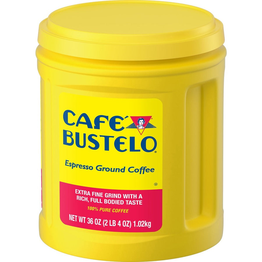 Café Bustelo® Ground Espresso Coffee - Regular - Dark - 36 oz Per Can - 1 Each