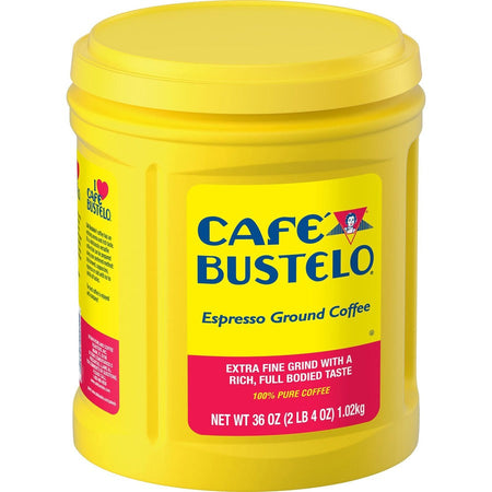Café Bustelo® Ground Espresso Coffee - Regular - Dark - 36 oz Per Can - 1 Each