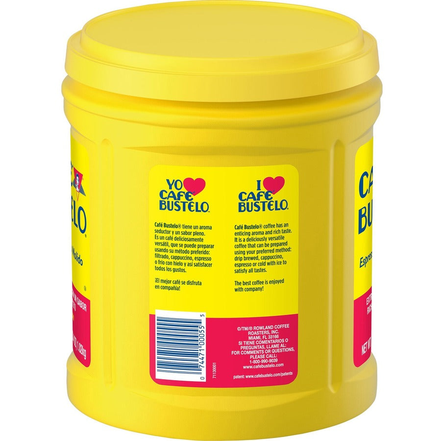 Café Bustelo® Ground Espresso Coffee - Regular - Dark - 36 oz Per Can - 1 Each