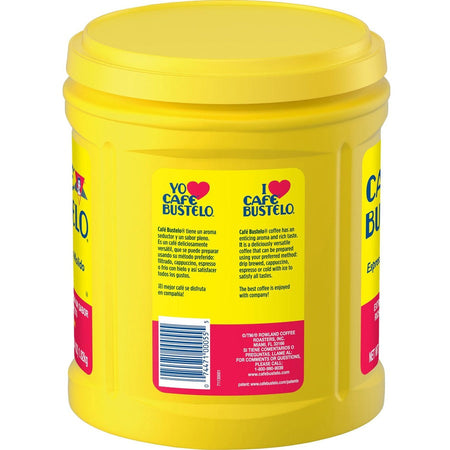 Café Bustelo® Ground Espresso Coffee - Regular - Dark - 36 oz Per Can - 1 Each
