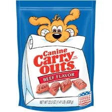 Canine Carryouts Beef Chewy Dog Treats - 1.41 lb Pack - Snacks