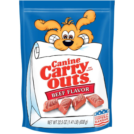 Canine Carryouts Beef Flavor Chewy Dog Treats - 2000