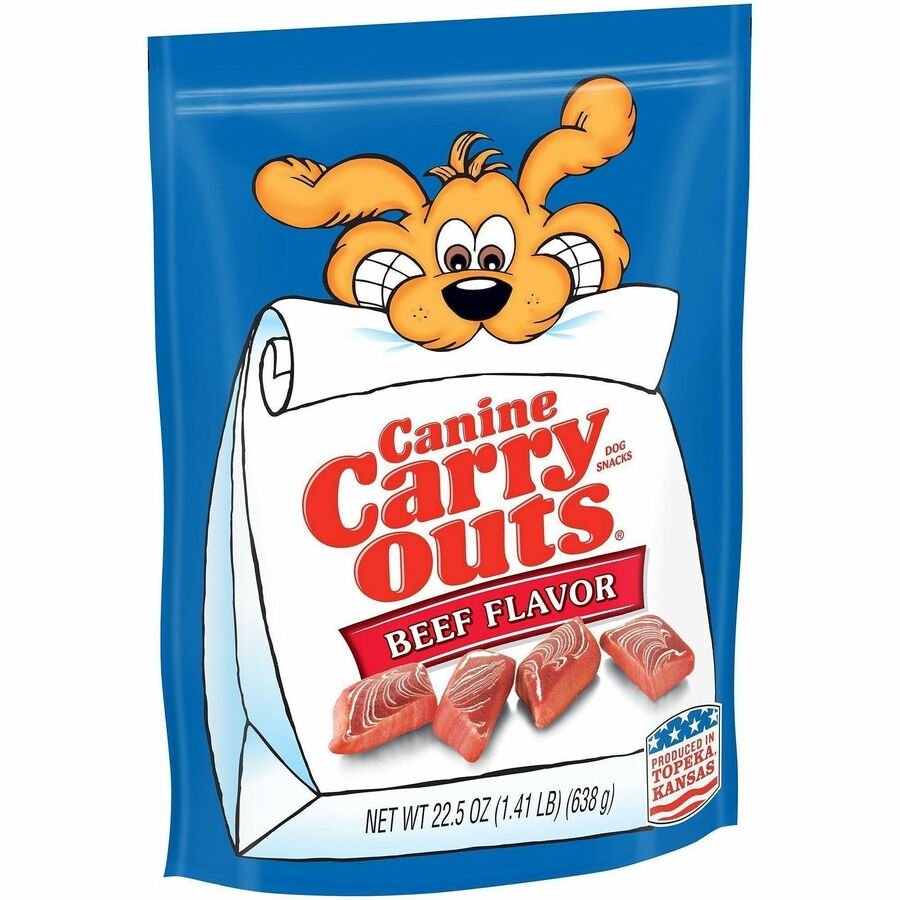 Canine Carryouts Beef Flavor Chewy Dog Treats - Right