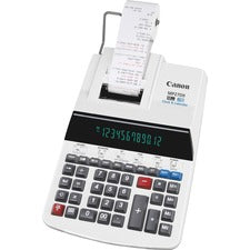 Canon MP27DII Dot Matrix Printing Calculator Dual-Color 4.8 lps 12-Digit Fluorescent Display Heavy-Duty Auto Power