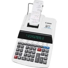 Canon MP27DII Dot Matrix Printing Calculator Dual-Color 4.8 lps 12-Digit Fluorescent Display Heavy-Duty Auto Power