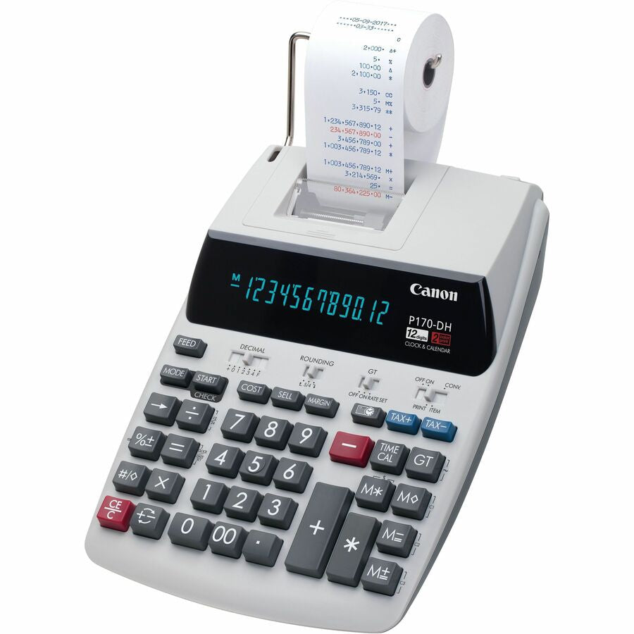 Canon P170-DH-3 Printing Calculators - Left