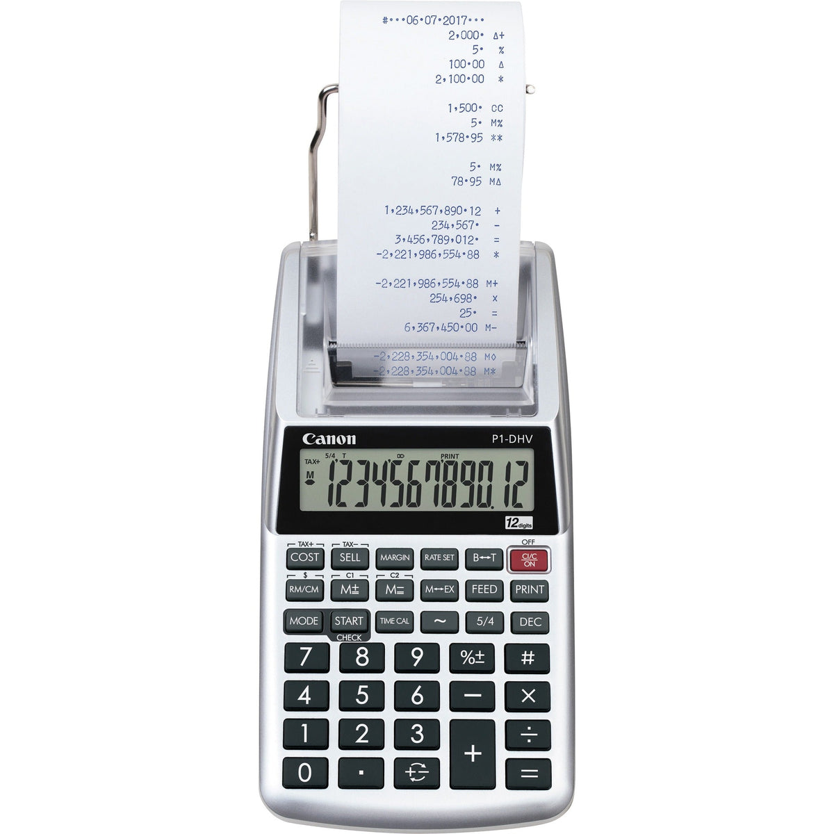 Canon P1DHV3 Compact Printing Calculator - 2000