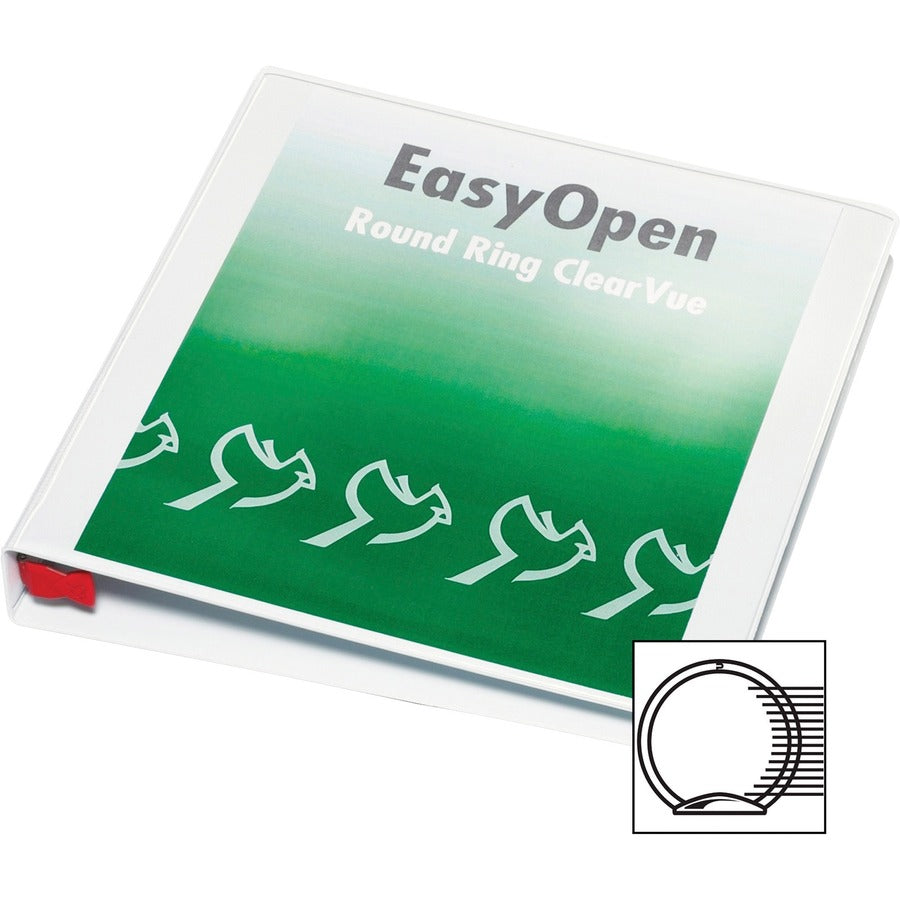 Cardinal EasyOpen ClearVue Locking Round Ring Binder - Bottom