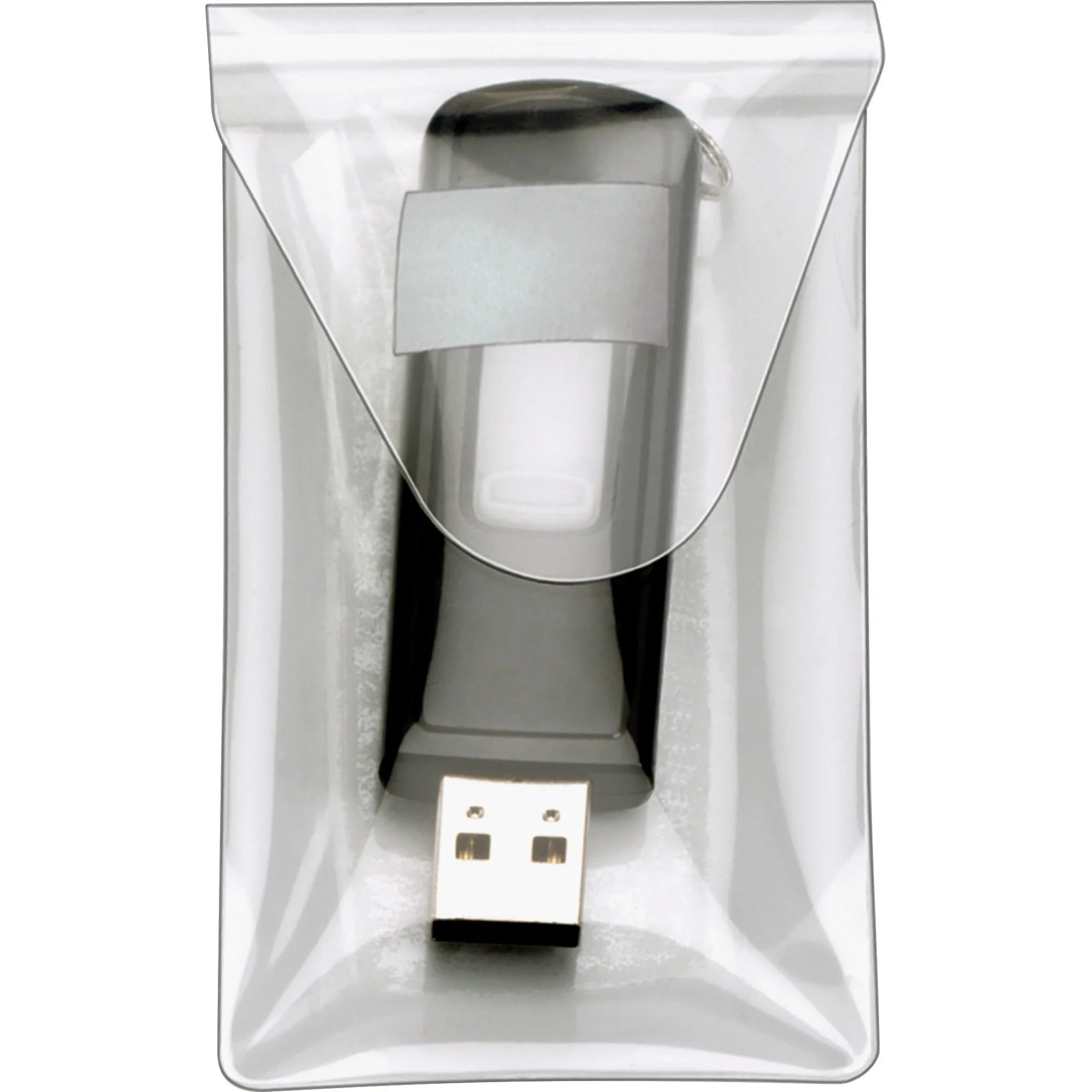 Cardinal HOLD IT Clear USB Poly Pocket - Keep Your USBs Safe - Memory & Drives