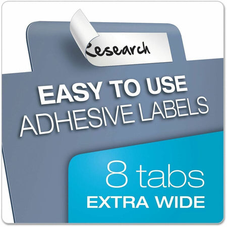 Cardinal Poly Divider with Adhesive Tabs - Alternate-Image2