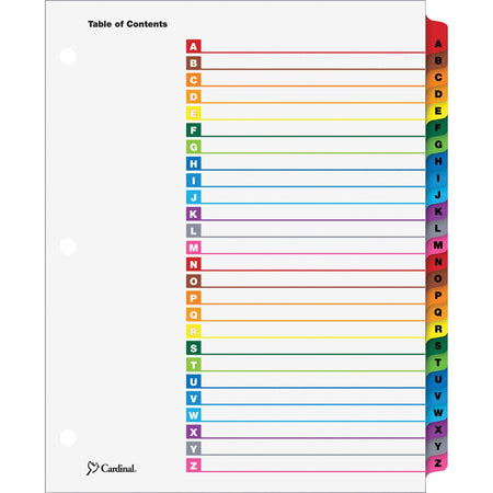 Cardinal® A-Z OneStep Index System - 2000