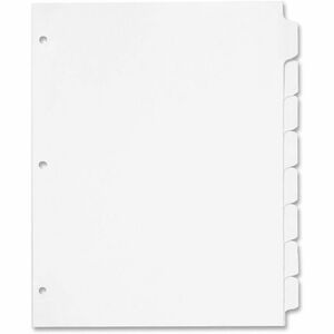 Cardinal® Cardinal Write 'N Erase Mylar Tab Dividers - Large