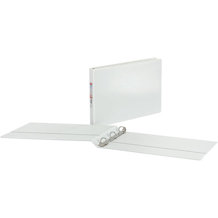 Cardinal® ClearVue Overlay Tabloid D-Ring Binder - Alternate-Image1