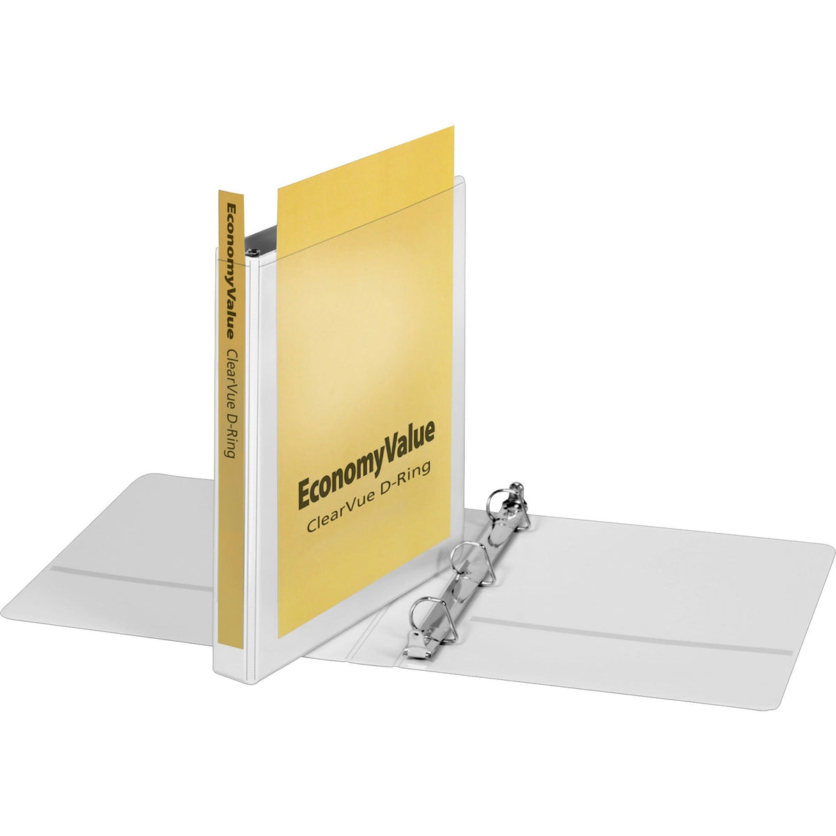 Cardinal® EconomyValue ClearVue Slant-D Ring Binder - 2000