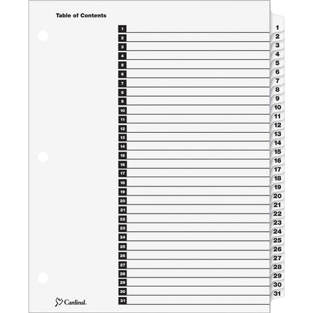 Cardinal® OneStep Daily Index System - 2000