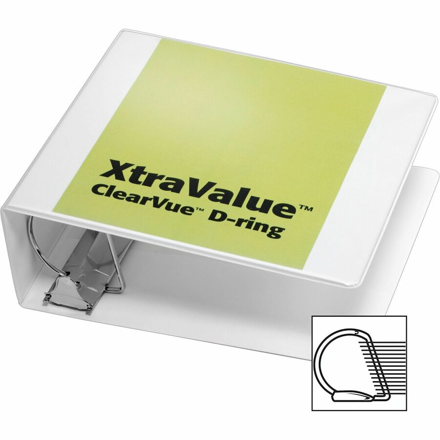 Cardinal® Performer ClearVue Slant-D Ring Binder - Bottom