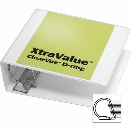 Cardinal® Performer ClearVue Slant-D Ring Binder - Bottom