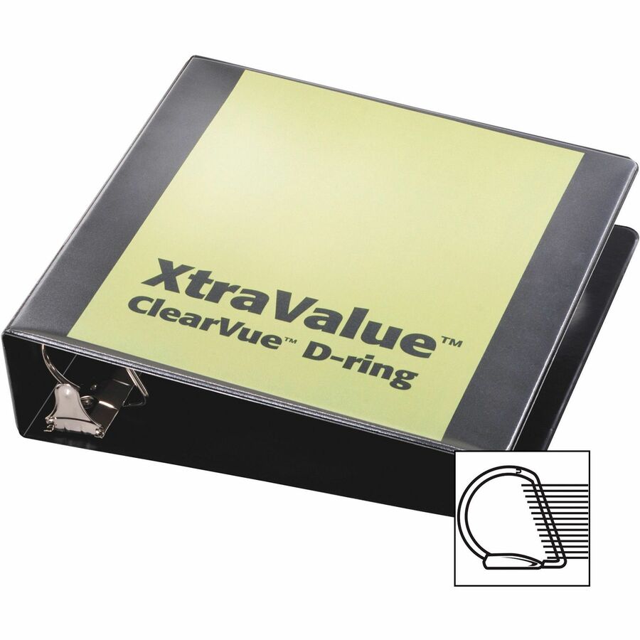 Cardinal® Performer ClearVue Slant-D Ring Binder - Bottom