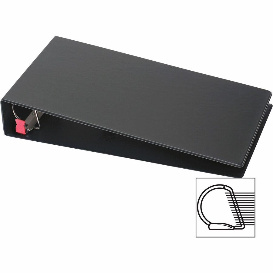 Cardinal® Premier EasyOpen Locking Slant-D Tabloid Binder - Bottom
