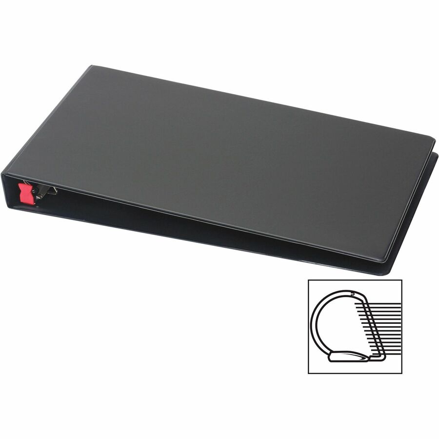 Cardinal® Premier EasyOpen Locking Slant-D Tabloid Binder - Bottom