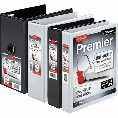 Cardinal® Premier ONE-TOUCH® Easy Open® Locking Slant-D® Rings Binder - Alternate-Image8